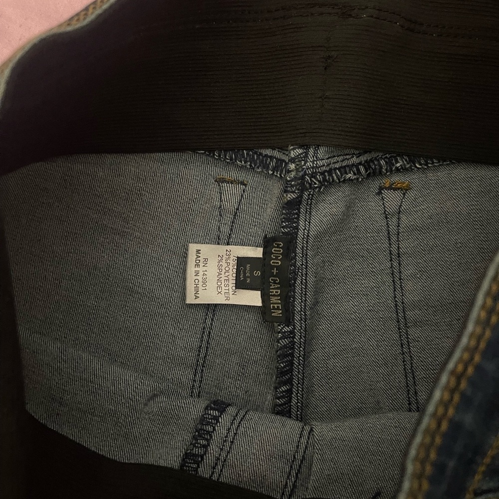 Coco + Carmen Blue omg skinny Jeans - Picture 4 of 7